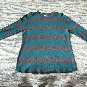 Mossimo Supply striped knit long sleeve shirt